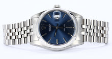 ROLEX OYSTER DATE 6694 BLUE INDEX DIAL