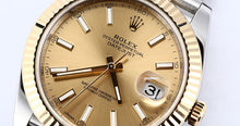 ROLEX DATEJUST 126333 CHAMPAGNE TWO TONE JUBILEE
