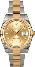 FACTORY STICKERS ROLEX DATEJUST 126333 TWO-TONE OYSTER