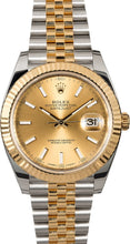 ROLEX DATEJUST 126333 CHAMPAGNE TWO TONE JUBILEE